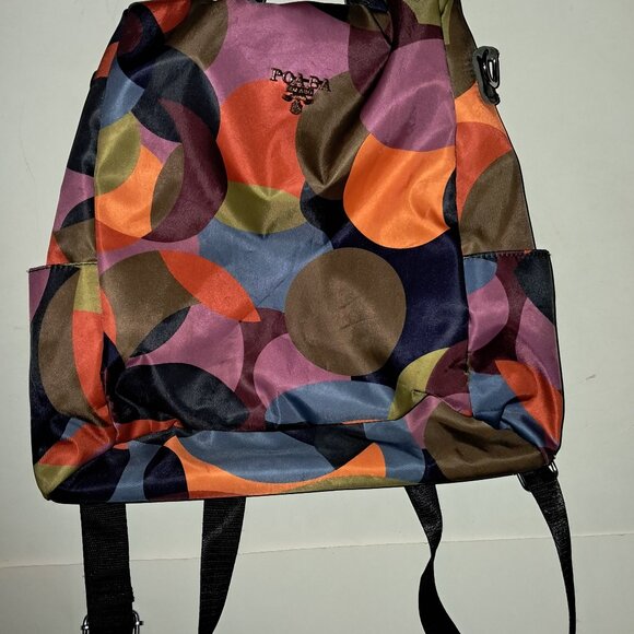 Poaba Multi Color Backpack - Picture 1 of 3